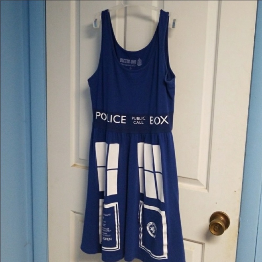 Doctor Who Tardis Dress size M